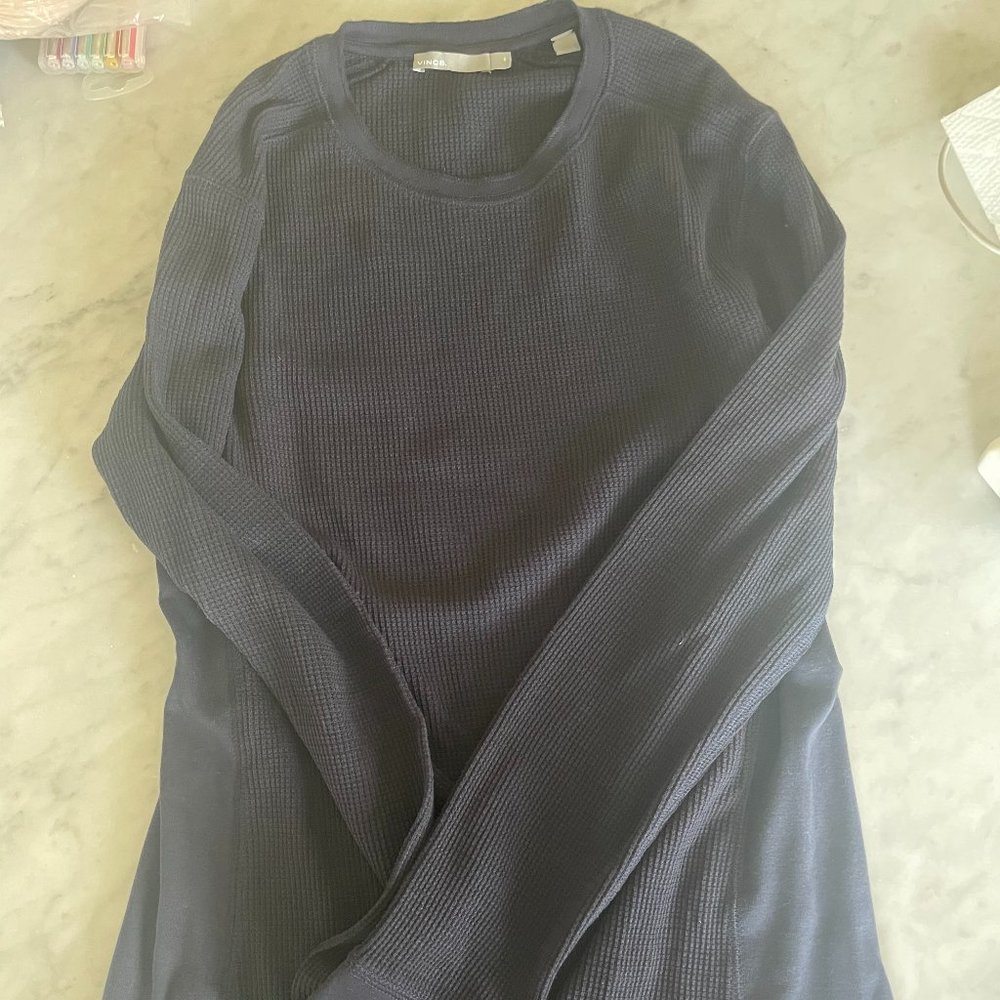 Vince Men's Waffle Tshirt